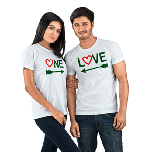 Pure Cotton Round Neck T-Shirt-White