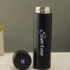 Custom Temperature Water Bottle ( Matte Black 750ml)
