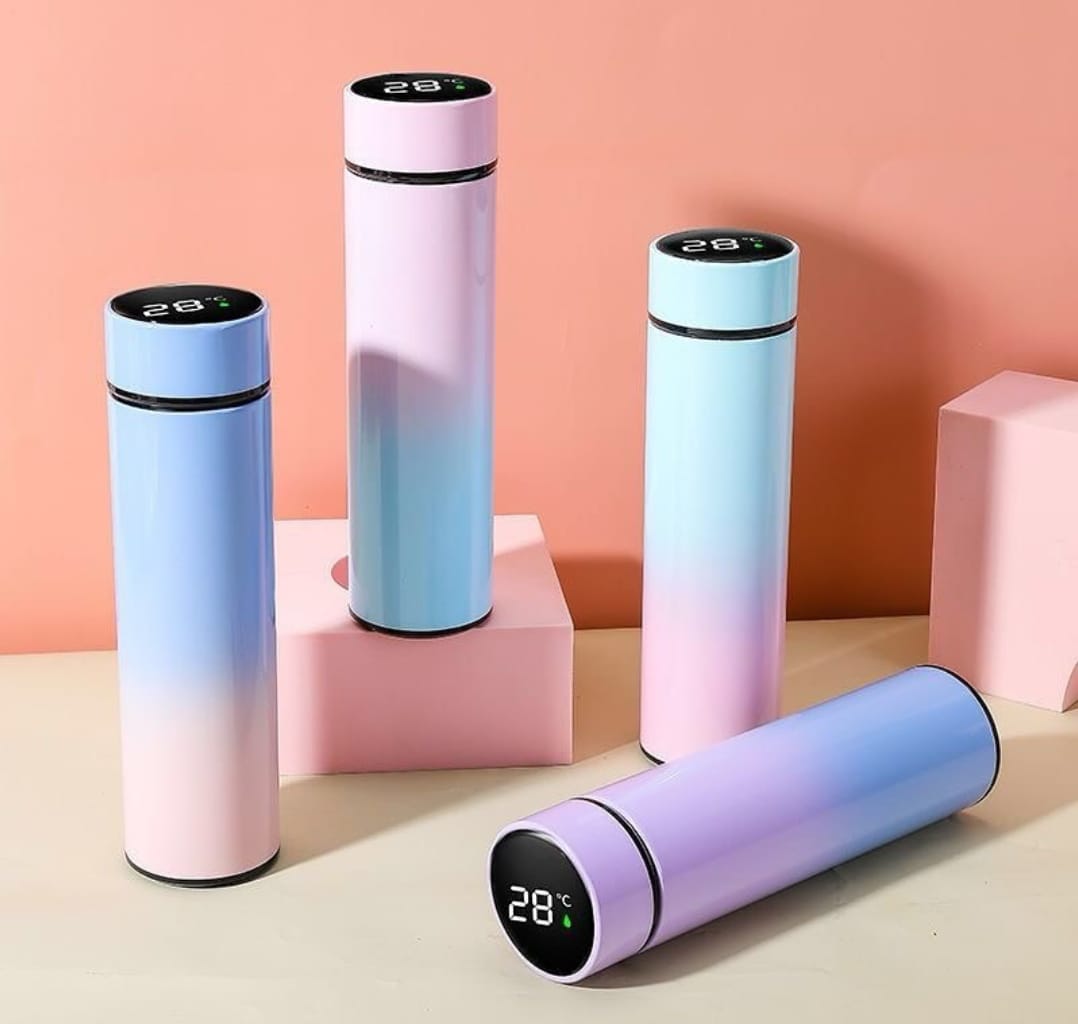 Custom Temperature Water Bottle ( Matte Black 750ml) - Image 5