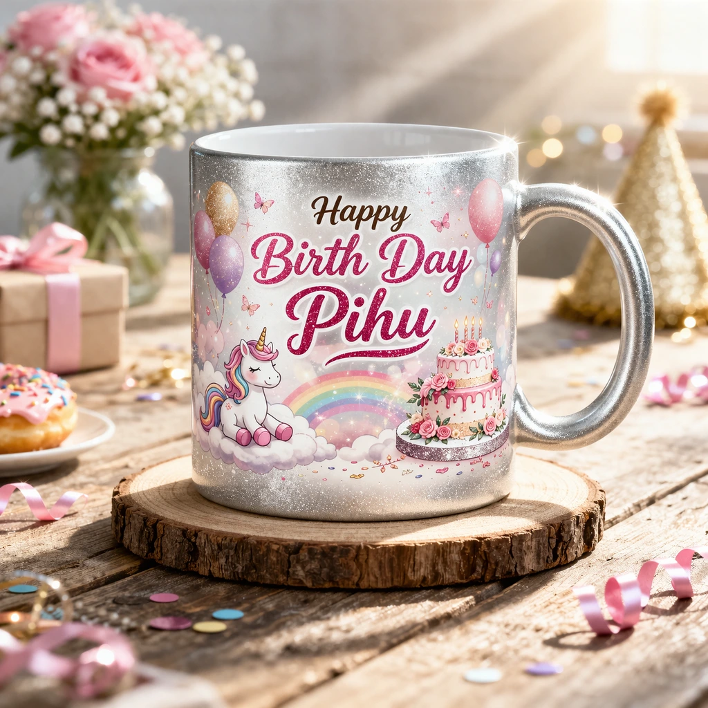Personalized Silver Mug