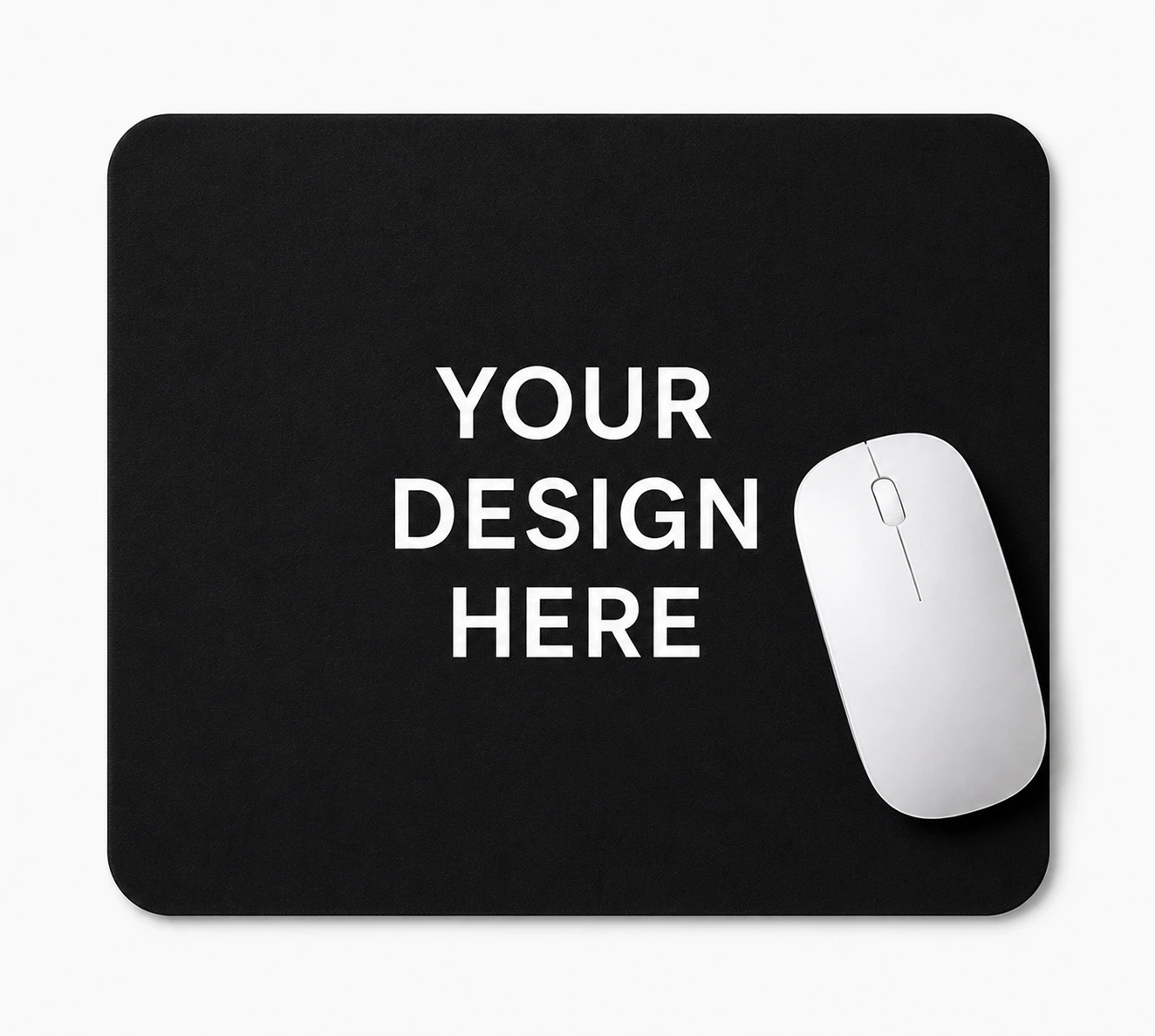 Blank Custom Mouse Pad with Your Design Here template